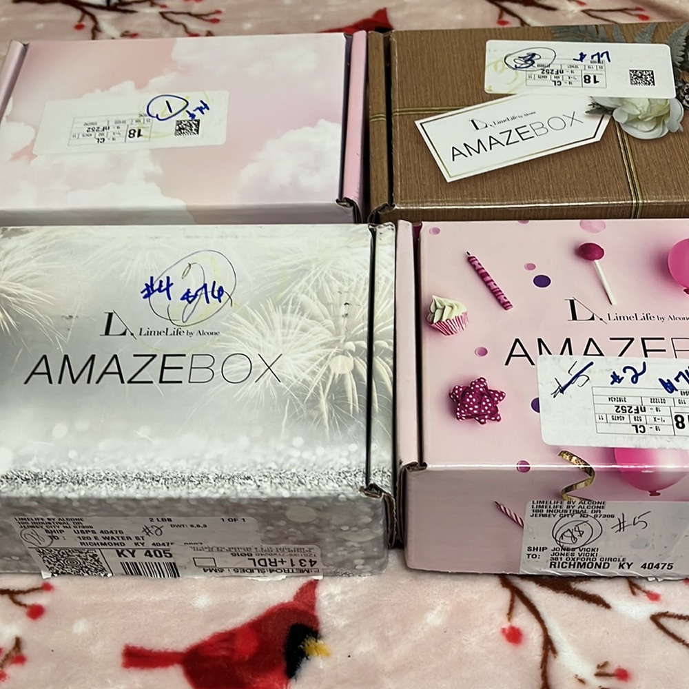 COPY - Limelight Boxes each box is valued $70-100